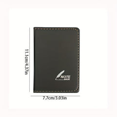 Pocket Notebook Mini Notepad Handbook Leather Crimping Notebook