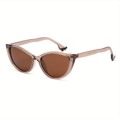OUWEN Retro Polarized Cat Eye Sunglasses For Women Vintage Shades