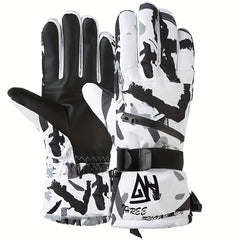 Winter Ski Gloves Warm Windproof Waterproof Touch Screen Gloves