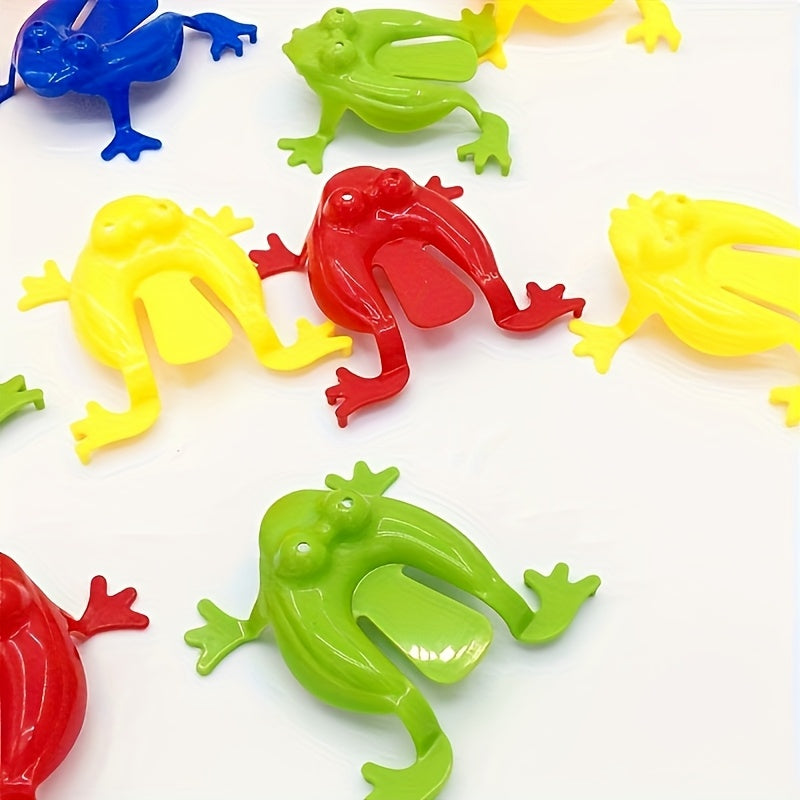 Jumping Frog Bouncy Toy, Various Colors, Party Favors, Holiday Accessories