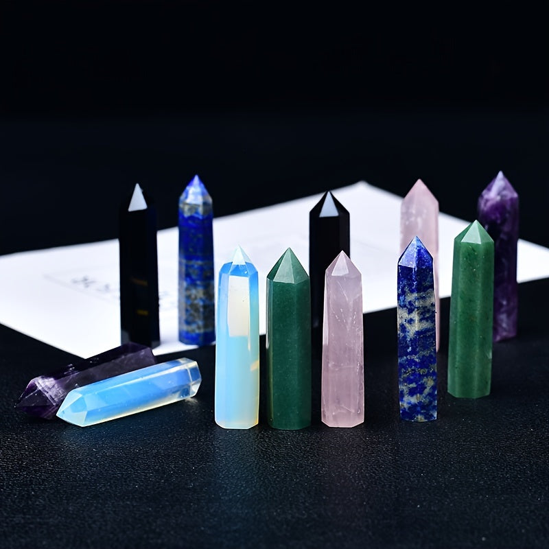 Small Natural Crystal Tower Point Healing Stone