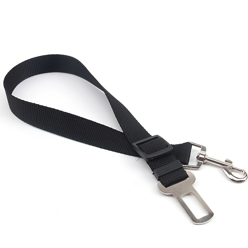 Adjustable Pet Car Seat Belt Harness for Dogs and Cats Secure Travel