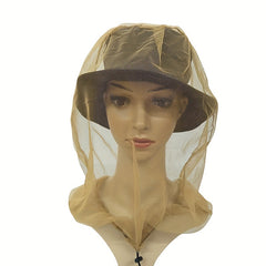 Outdoor Mosquito Hat Fishing Sunscreen Mesh Face Mask Insect Proof Hat