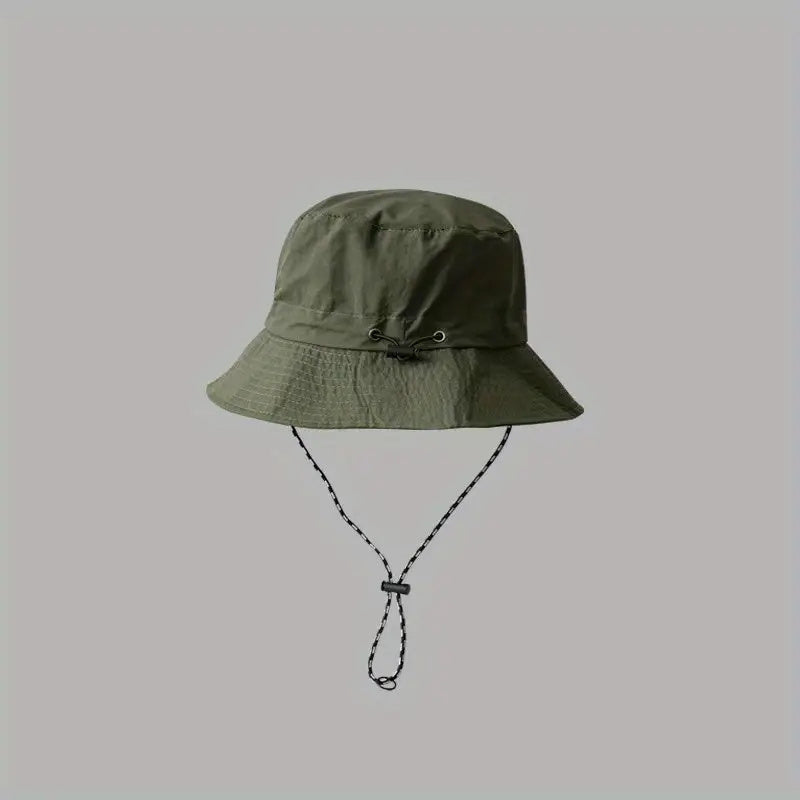 Summer Waterproof Bucket Hat Quick Drying Sunshade Breathable Hat