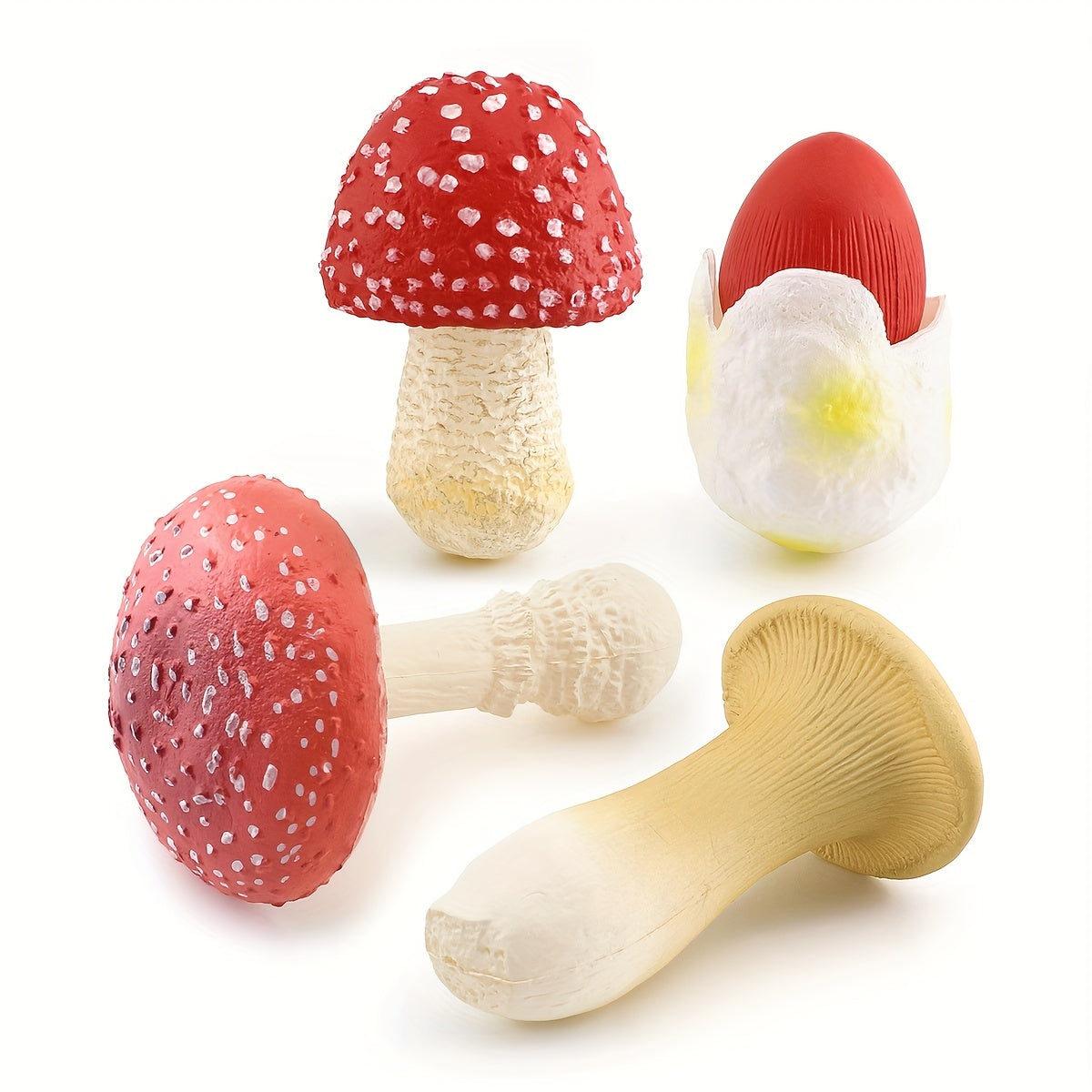 Plant Fungus Model Toys Poisonous Rope Umbrella Gooseberry Mushrooms