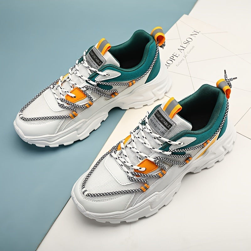 Men's Chunky Shoes Breathable Walking Sneakers Spring/Summer
