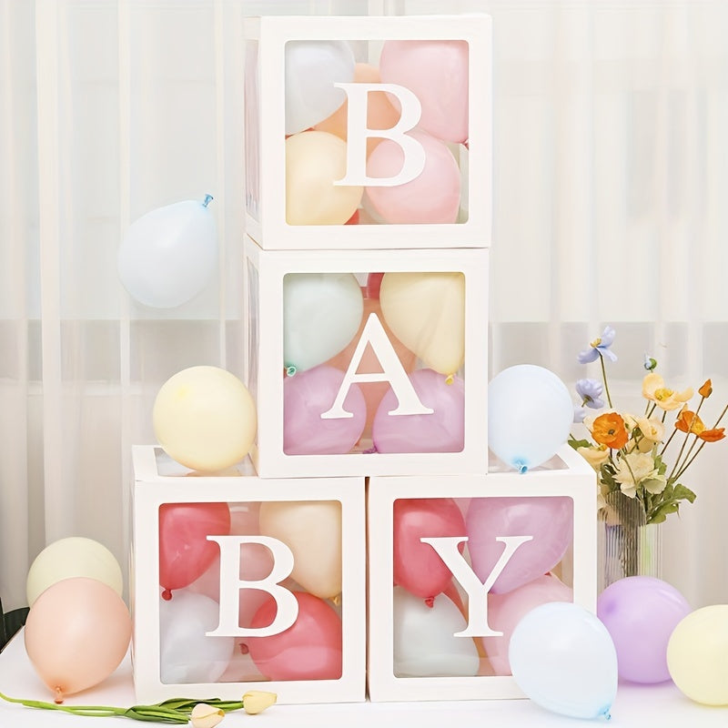 Transparent Balloon Box Birthday Party Wedding Event Decoration