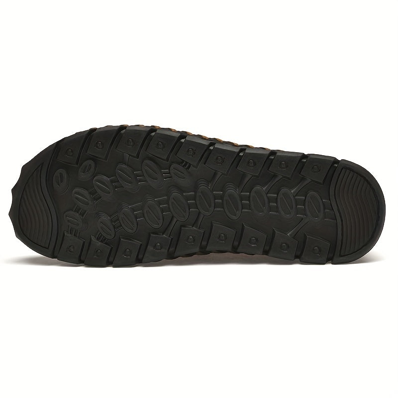 Men's Mesh Hollow Out Sandals Breathable Rubber Sole