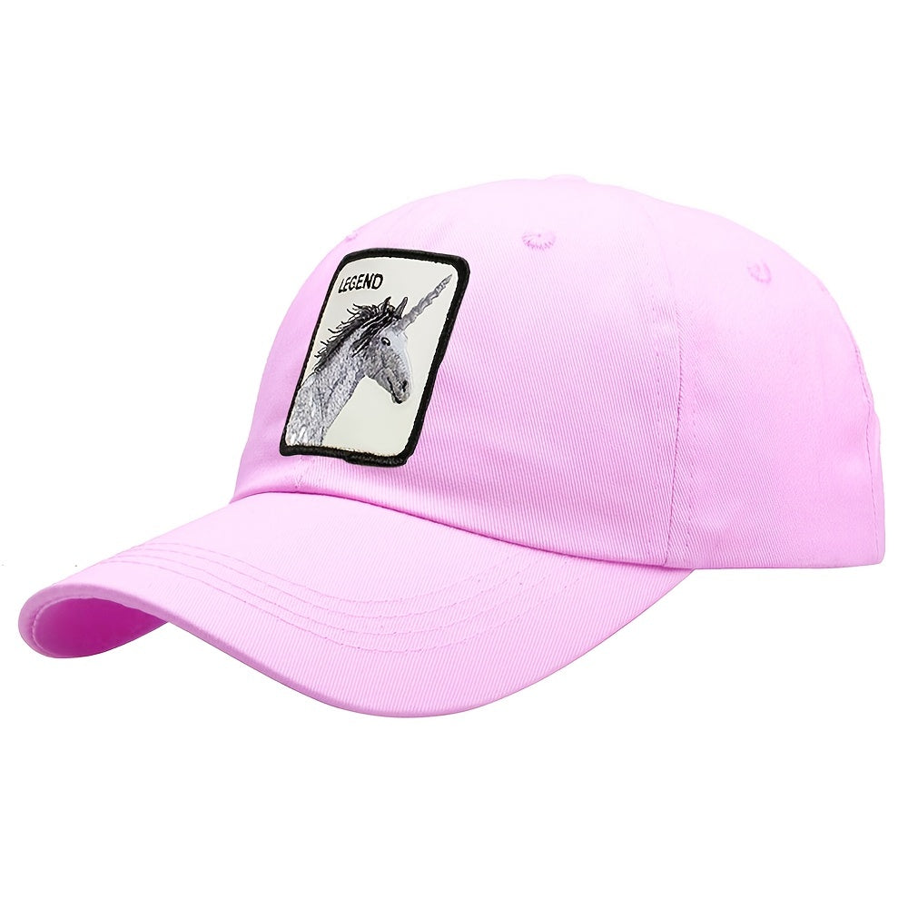 Animal Cartoon Sunscreen Hat Baseball Cap Embroidered Sun Visor Hat