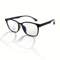 Men's Casual Anti Light Reading Glasses with Pouch & Cloth
