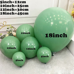 232pcs Avocado Green Balloon Garland Arch Kit for Party Decoration