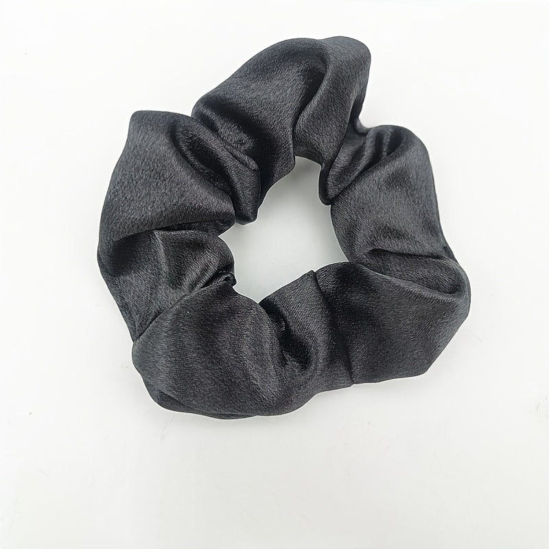Crystal Hair Ring Retro Head Rope DIY Fabric Rubber Band Women's Hair Accessorie