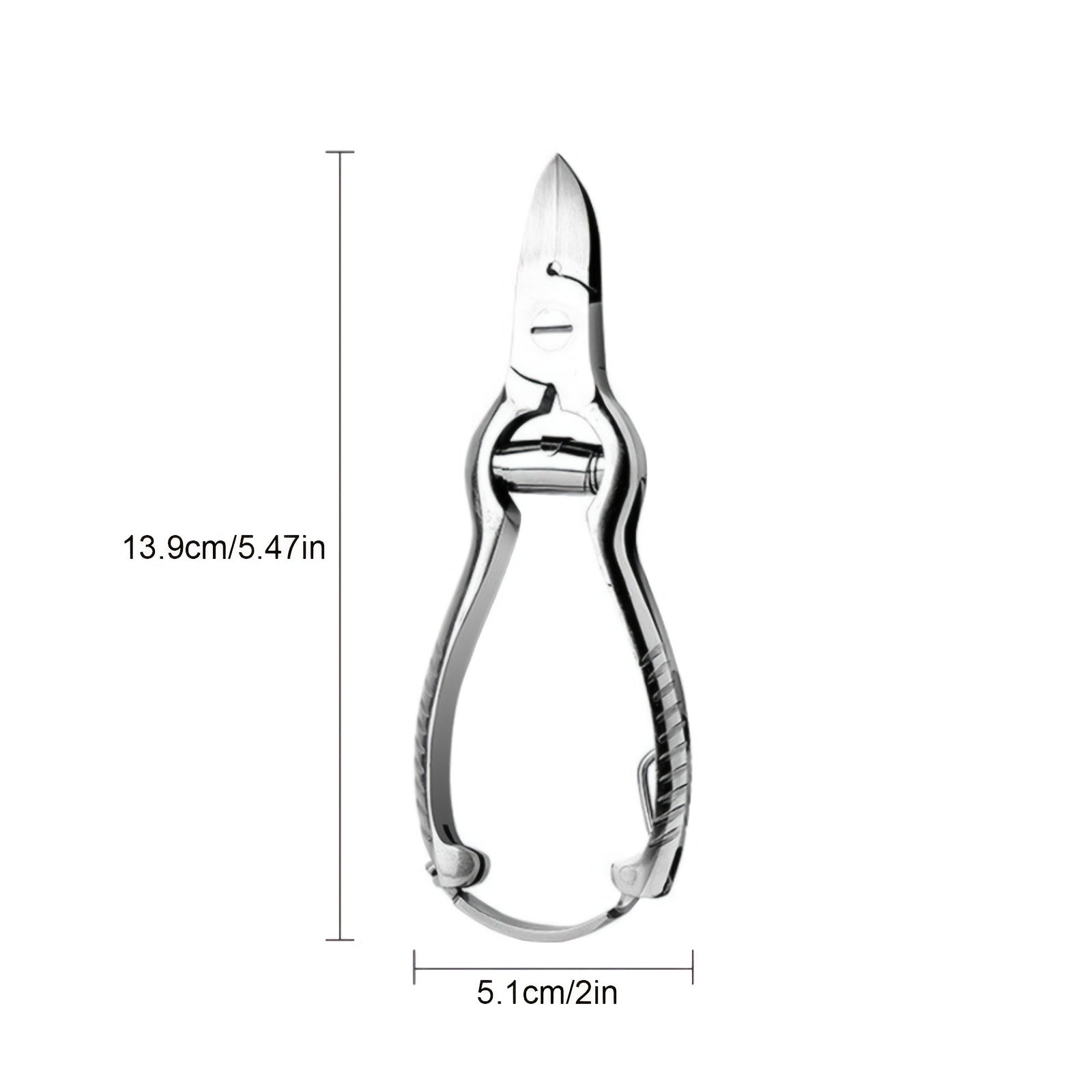 Stainless Steel Nail Clippers for Thick Toenails - Ingrown Toenail Trimmer