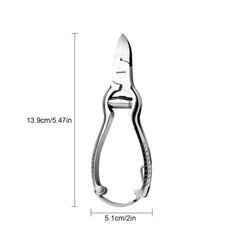 Stainless Steel Nail Clippers for Thick Toenails - Ingrown Toenail Trimmer