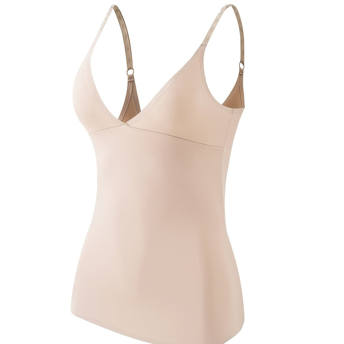 Women's Slim Fit Cotton Shaper Cami Adjustable Strap Top