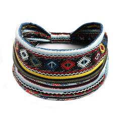 Wide Wicking Headband Sports Hair Hijab Yoga Elastic Exercise Headband