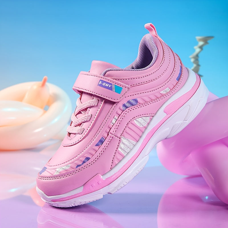 Girls Lightweight Anti Slip Sneakers For Outdoor Walking
