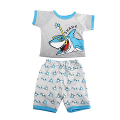 Cartoon Unicorn Cat Shark Giraffe Pajama Clothes Set for 18" Doll