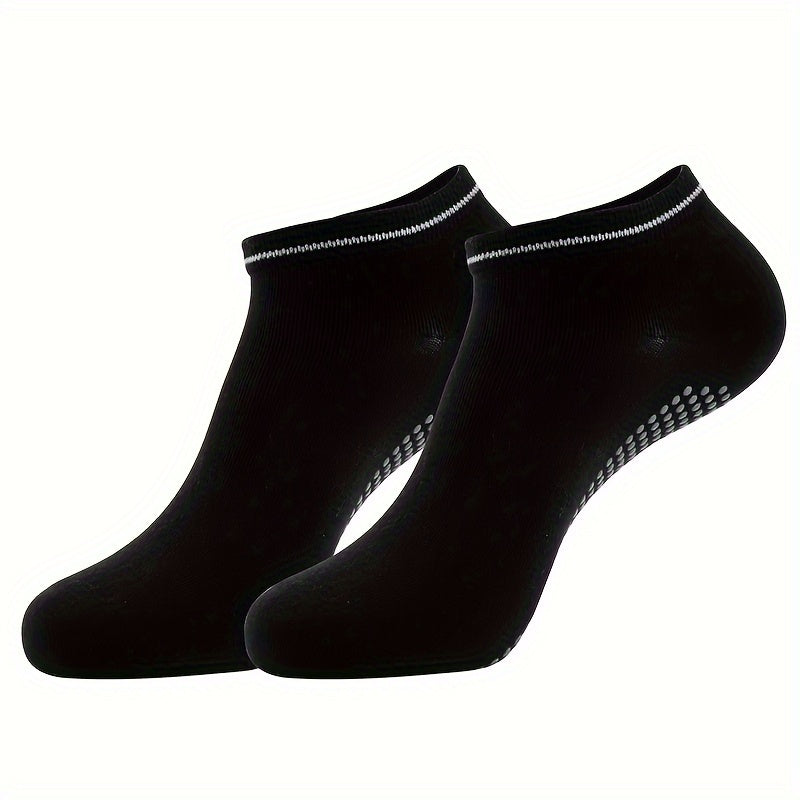 5 Pairs Non slip Low Cut Ankle Socks Women's Stockings