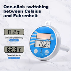 Solar Pool Thermometer Floating Wireless Pond Water Temperature Thermometer