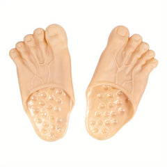 Funny Feet Slippers Barefoot Shoes Costume Dress Up One Size Fits All