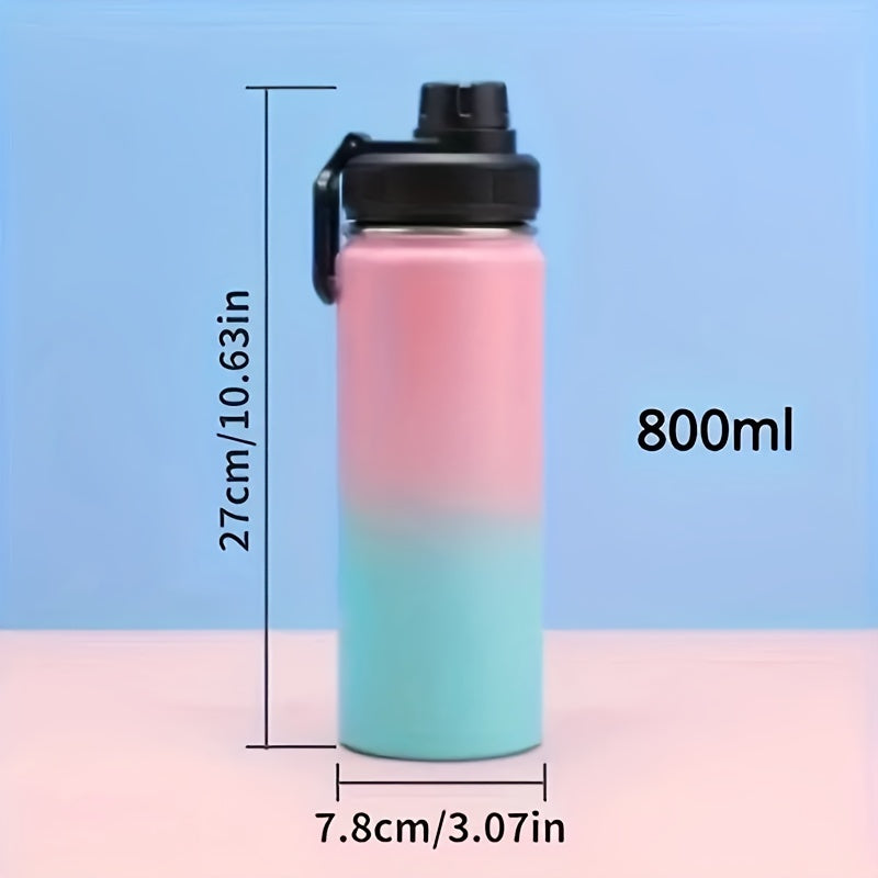 800ml Stainless Steel Insulation Cup for Outdoor Sports