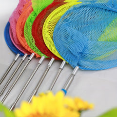 2pcs Stainless Steel Retractable Fishing Net + Insect Proof Net