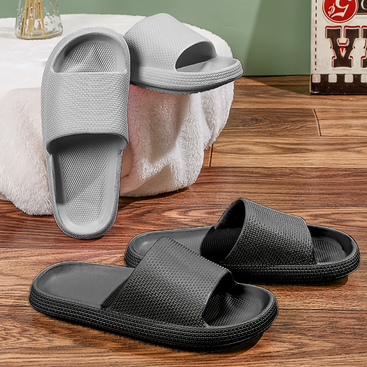 Men's Cloud Slides Slippers Soft Comfy Lightweight Non Slip House Shoes