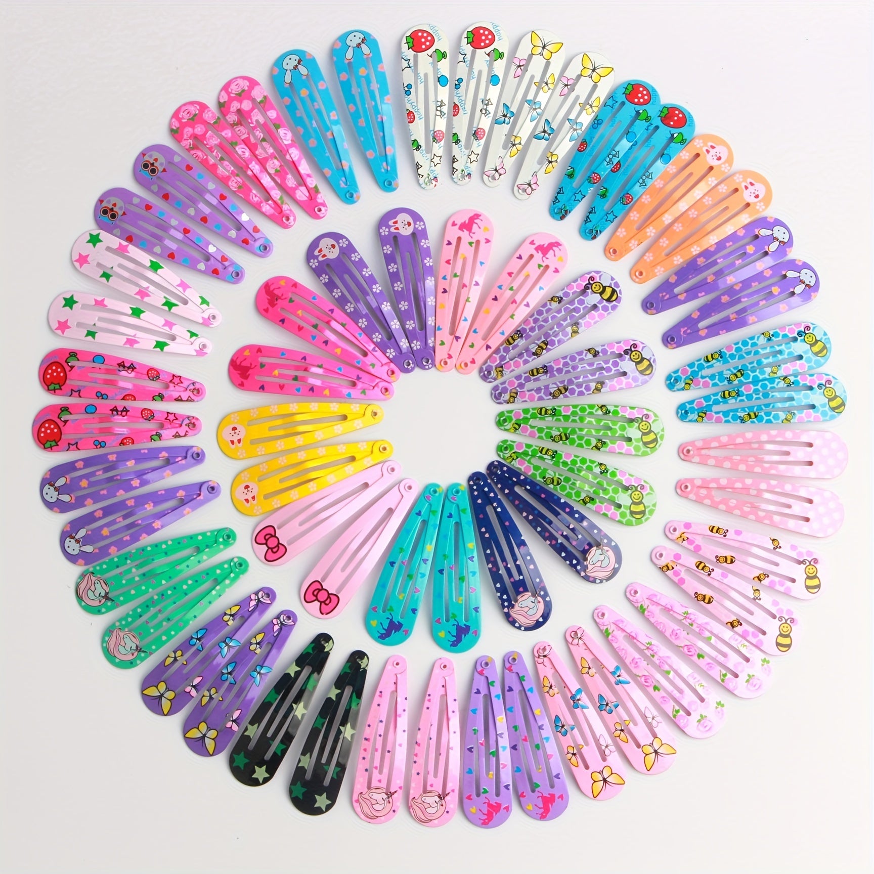 Baby Girls Star Fruits Butterfly Hair Clips Headwear Hair Accessories For Kids