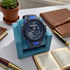 Boys' Digital Watch 8-18 Years w/ Alarm Stopwatch Timer