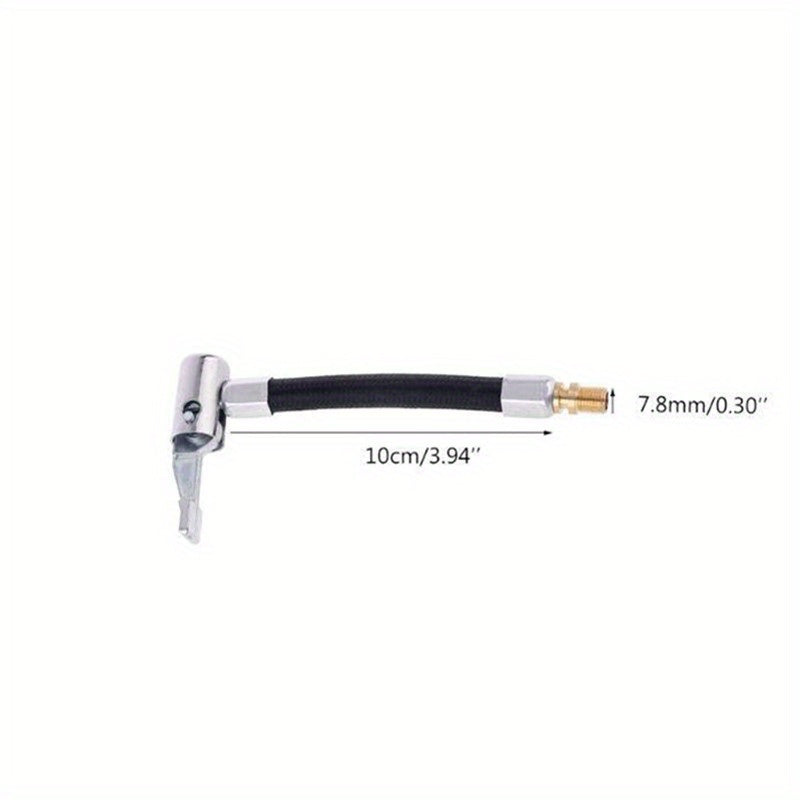 1pc Tire Air Inflator Hose Inflatable Tube Connection