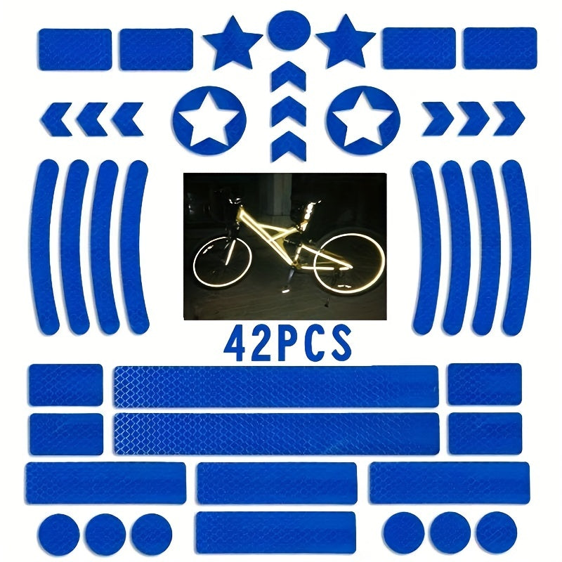 Reflective Stickers for Car Wheel Hub and Tire Rim - Enhance Roadway Safety