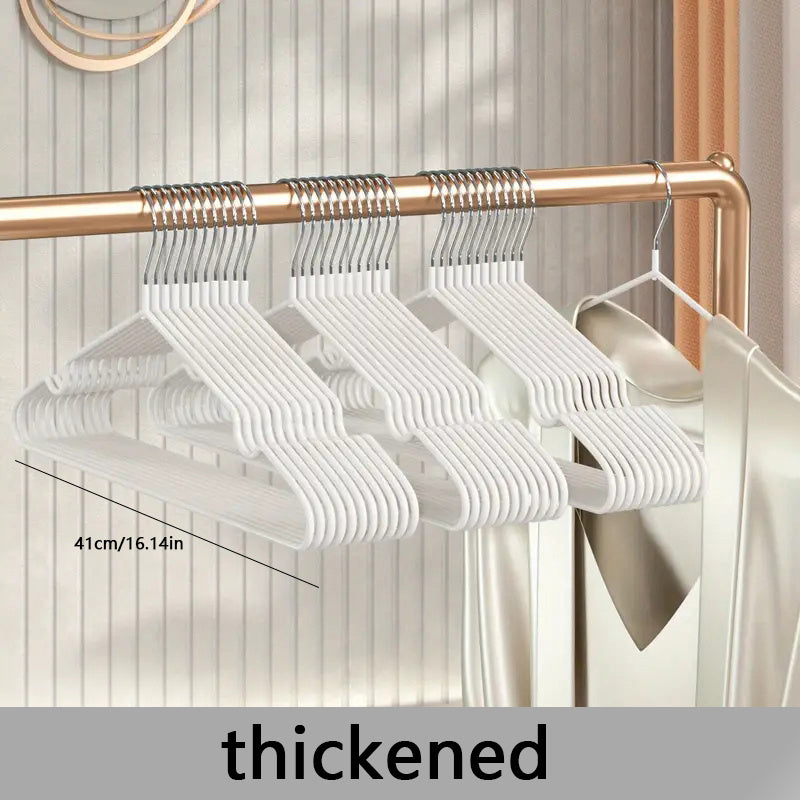 10pcs Non-slip Plastic Hangers for Children