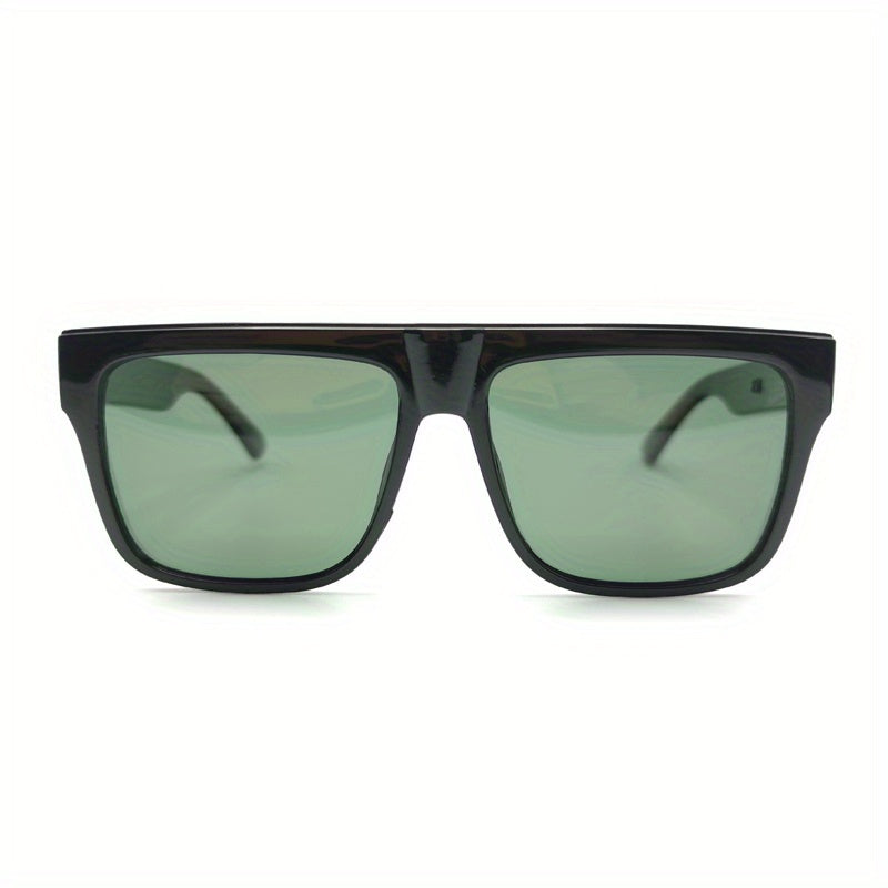 Men's Polarized Sunglasses Large Frame UV400 Eyewear with Case