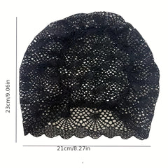 Hollow Out Lace Beanie Turban Cap Head Wrap Chemo Hats