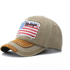 Distressed Baseball Cap Casual Women Denim Cap Unisex Sun Hat