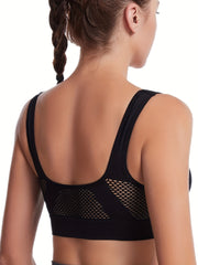 3pcs Wireless Sports Bras Comfortable & Breathable Workout Tank Bra