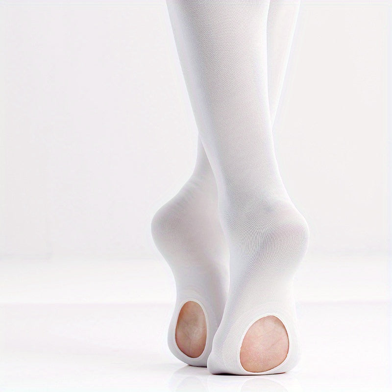 Convertible Ballet Tights for Girls and Women, Comfortable Dance Sto