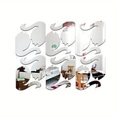 Cartoon Swans Stars Acrylic Wall Stickers - Kids Rooms Decor