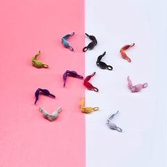 Mixed Alloy Open Ring Lobster Clasp Hook Ball Chain Jewelry Making DIY Finding