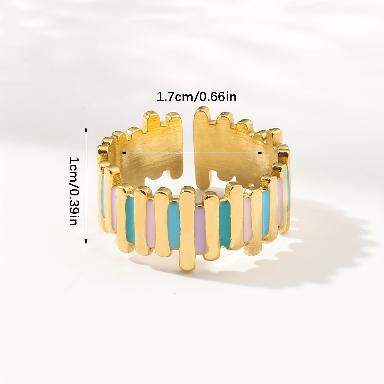 Stainless Steel Stylistic Ring W001