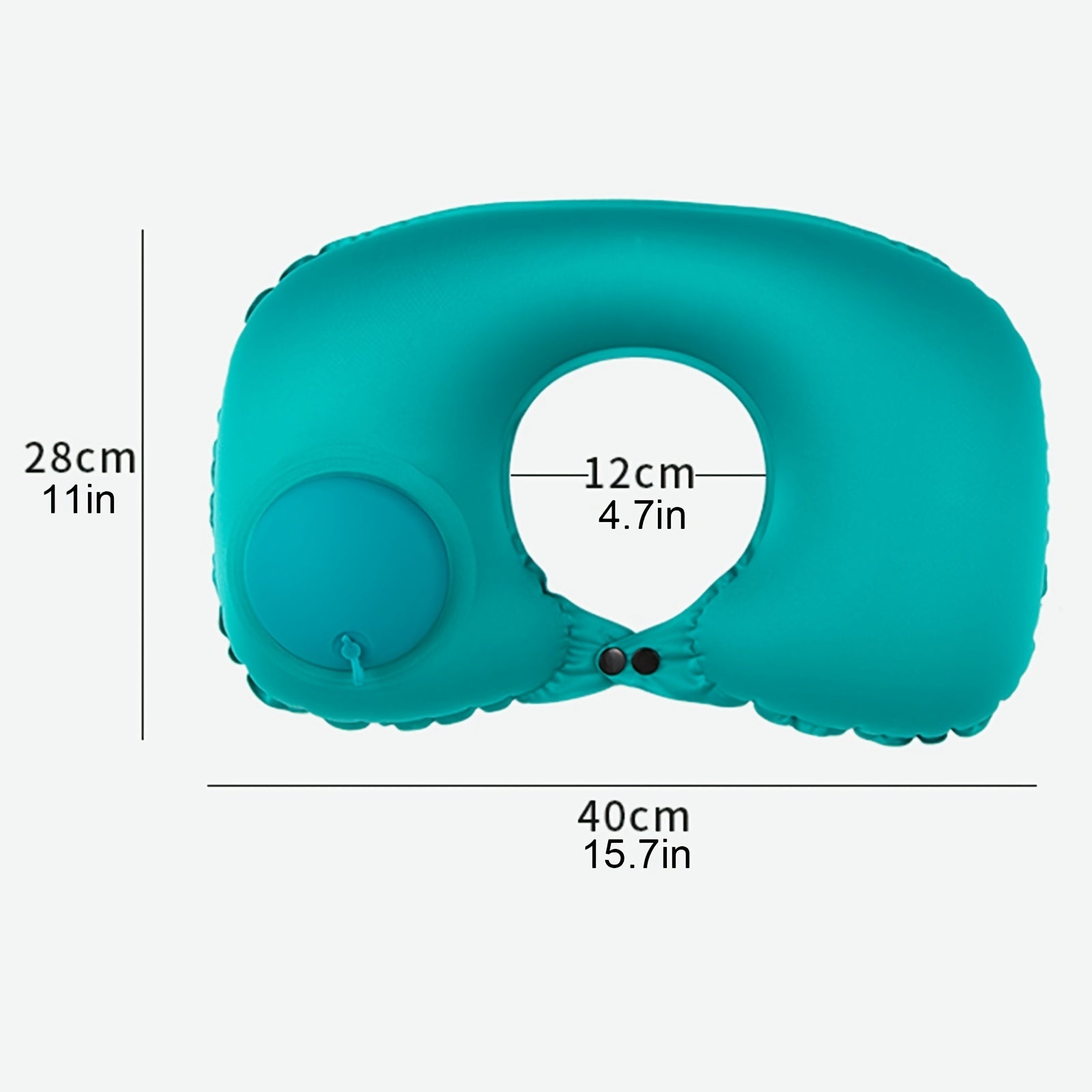 Inflatable Travel Pillow for Neck Support - Perfect for Travel & Office