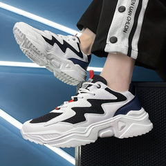 Men's Chunky Sneakers Breathable & Wear Resistant