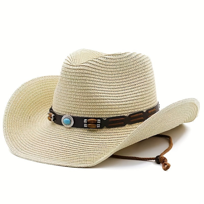 Vintage Gem Sun Hat Cowboy Hat For Adult