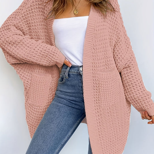  Knitted Cardigan With Pockets
