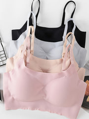 4 Pack Ruffle Wireless Bras
