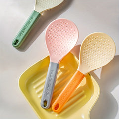Outdoor Non-stick Rice Spoon Standable High Temp Resistant