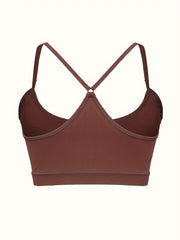 5 Pack Plus Size Sports Bras for Women, Racer Back Yoga Bra Set