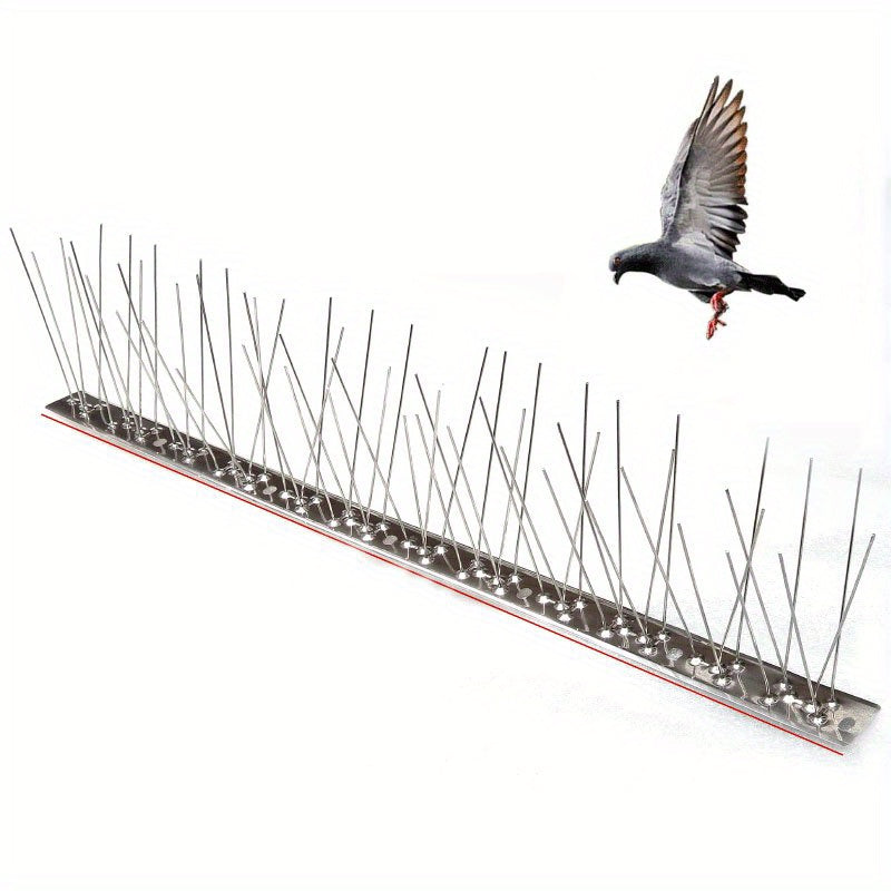 8ft Stainless Steel Pigeon Spikes for Roof Balcony Conservatory