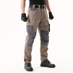 Men's Thick Safety Work Trousers with Knee Protection